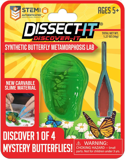 Dissect-It Discover-It Dinosaur Dig Kit, Dissecting Gel Kids Science Kit Project to Learn Anatomy, STEM Toys for Ages 6 and Above