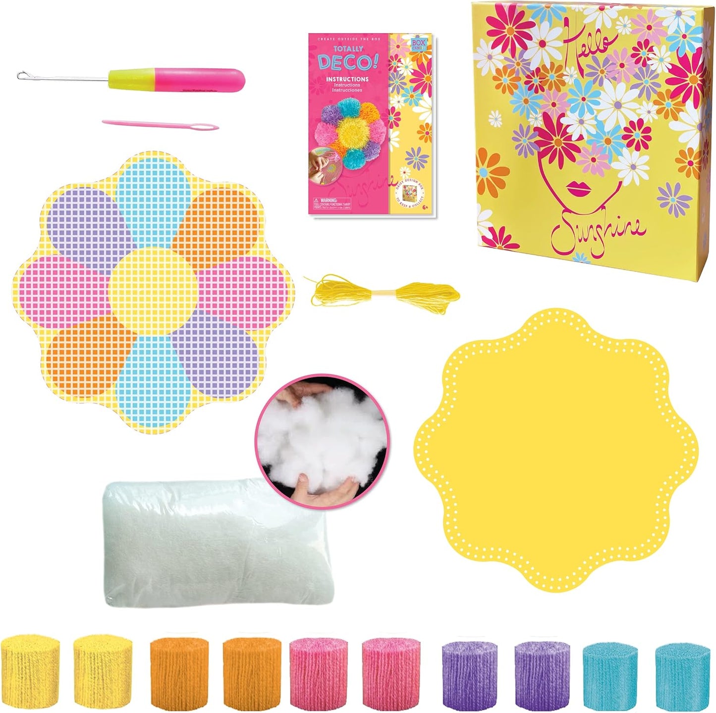 BOX CANDIY Totally Chill Out Woven Friendship Bracelets Kit in Keepsake Box to Make and Share