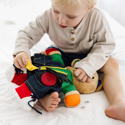Melissa & Doug K's Kids - Teddy Wear Stuffed Bear Educational Toy