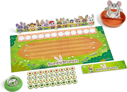 hand2mind Bunny Brunch, Cooperative Board Games, Toddler Educational Toys, Kindergarten Math Games, Preschool Learning Activities, Indoor Recess Games for Classroom, Easter Gifts for Kids