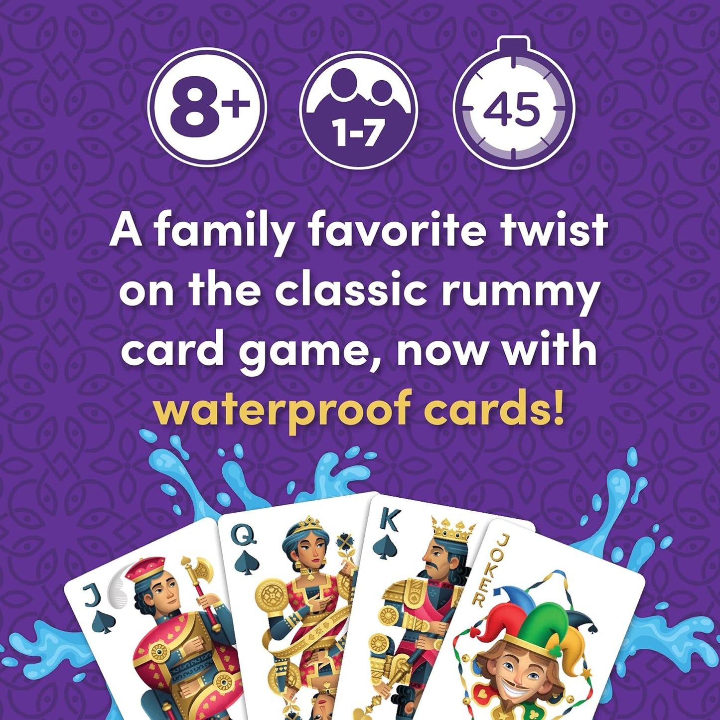 Set Card Games for Kids - Matching Game, Pool, Summer Toys, Pool, Travel Games, Memory, Learning Game, Multi-Player, Ages 6+