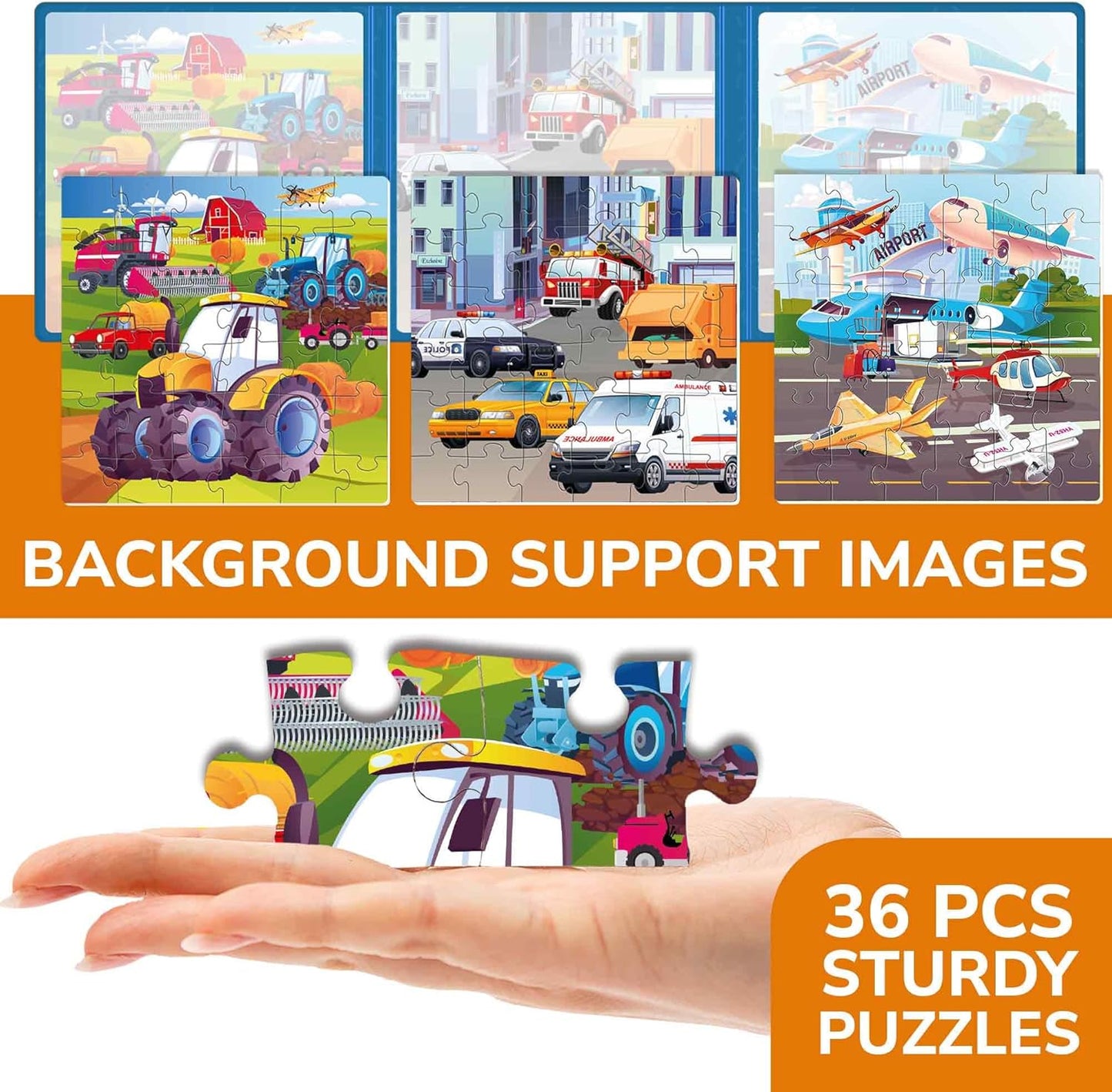QUOKKA Magnetic Puzzles for Kids Ages 4-6 – Magnetic Fractions Learning Set for Kids 6-12 – Math Games for Homeschooling, Classrooms & Travel – 110 Magnets, 12 Task Pages, Marker – Toddler Travel Toys