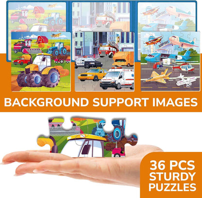 QUOKKA Magnetic Puzzles for Kids Ages 4-6 – Magnetic Fractions Learning Set for Kids 6-12 – Math Games for Homeschooling, Classrooms & Travel – 110 Magnets, 12 Task Pages, Marker – Toddler Travel Toys