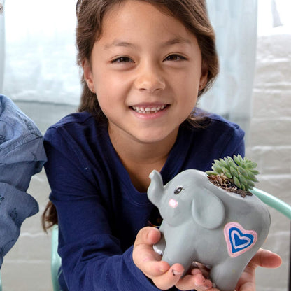 Creative Roots Paint Your Own Rock Pets by Horizon Group USA, 6 Colors, Paint Brush, Wiggly Eyes and Glue Included, Multicolor