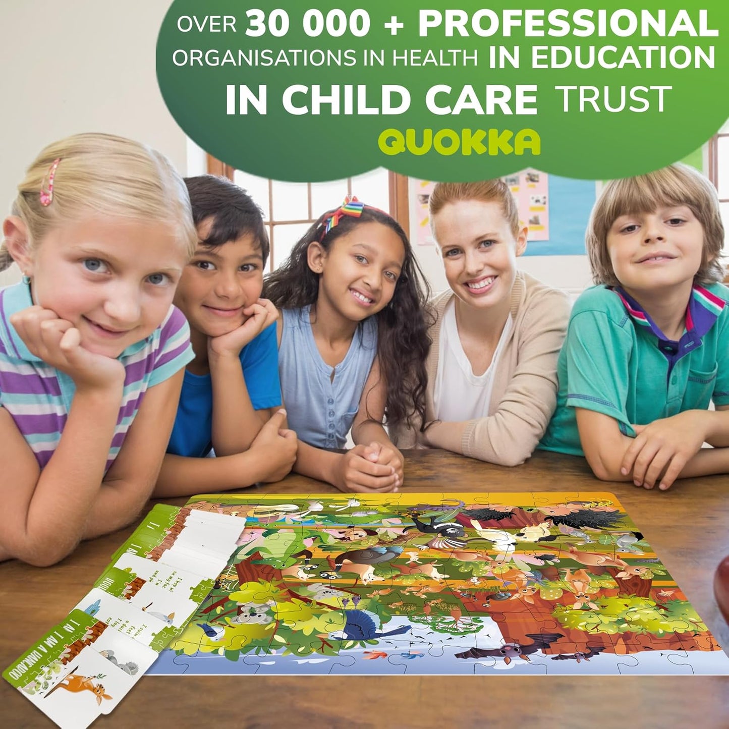 United States Puzzles for Kids Ages 4-6 - 70 Pcs USA Map Kids Puzzle with 50 Cards 400+ USA Facts - State & Capitals Floor Jigsaw Puzzles for Children 6-8 - Educational Toys Gift for Boys Girls