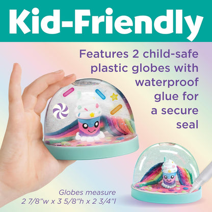 Creativity for Kids Make Your Own Water Globes: Magical Unicorns - Create 2 Snow Globe Unicorn Toys, Arts and Crafts and Girls Toys, Unicorn Gifts for Girls (Ages 6+)