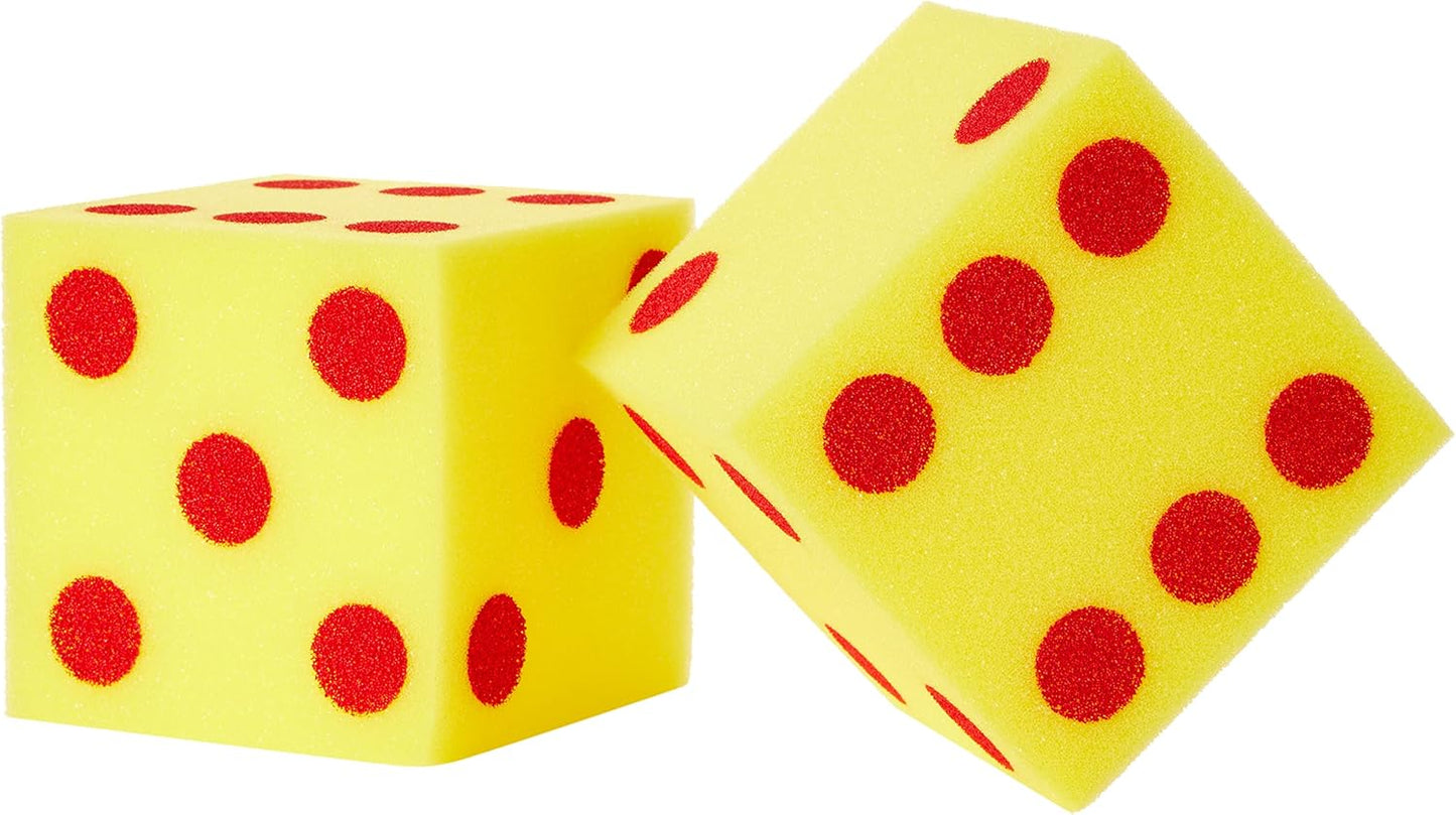 Giant Soft Cubes Dot 2/pk 5 Inch Cube Square