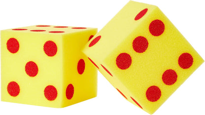 Giant Soft Cubes Dot 2/pk 5 Inch Cube Square