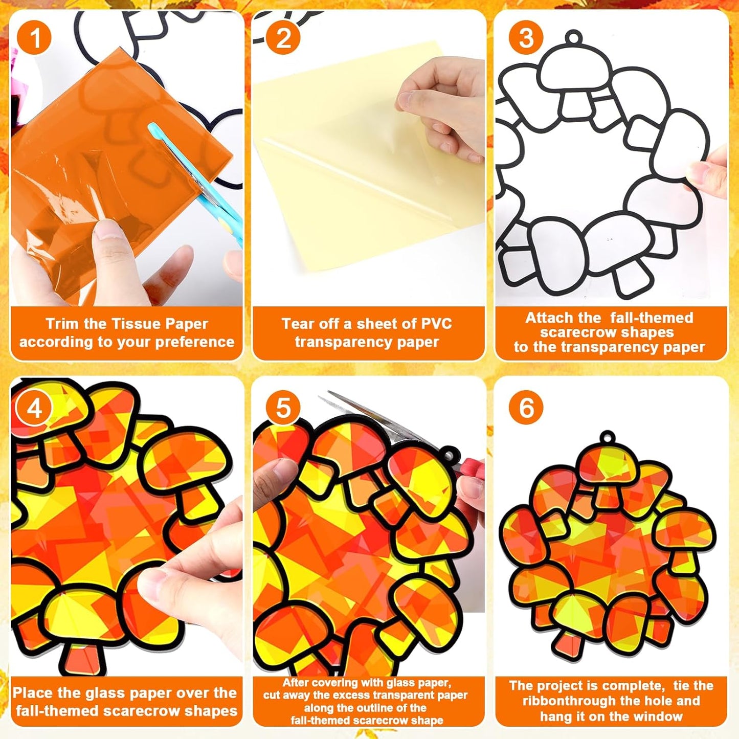32 Sets Outer Space Suncatchers Craft Kit DIY Window Stained Glass Effect Planet Astronaut Alien Paper Crafts Home School Classroom Decoration Kid Birthday Gift Creative Art Project Activity Game - Colors B