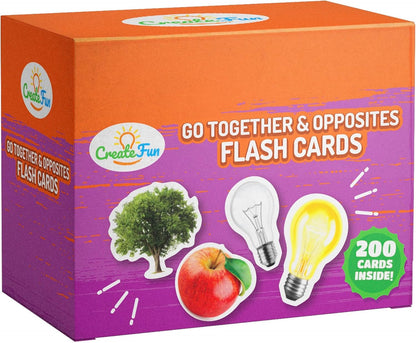 Go Together Flash Cards for Kids & Adults – 50 Realistic Matching Picture Cards for Speech Therapy, Dementia Activities, ESL, Autism Learning, Memory & Language Development, Classroom & Home Use