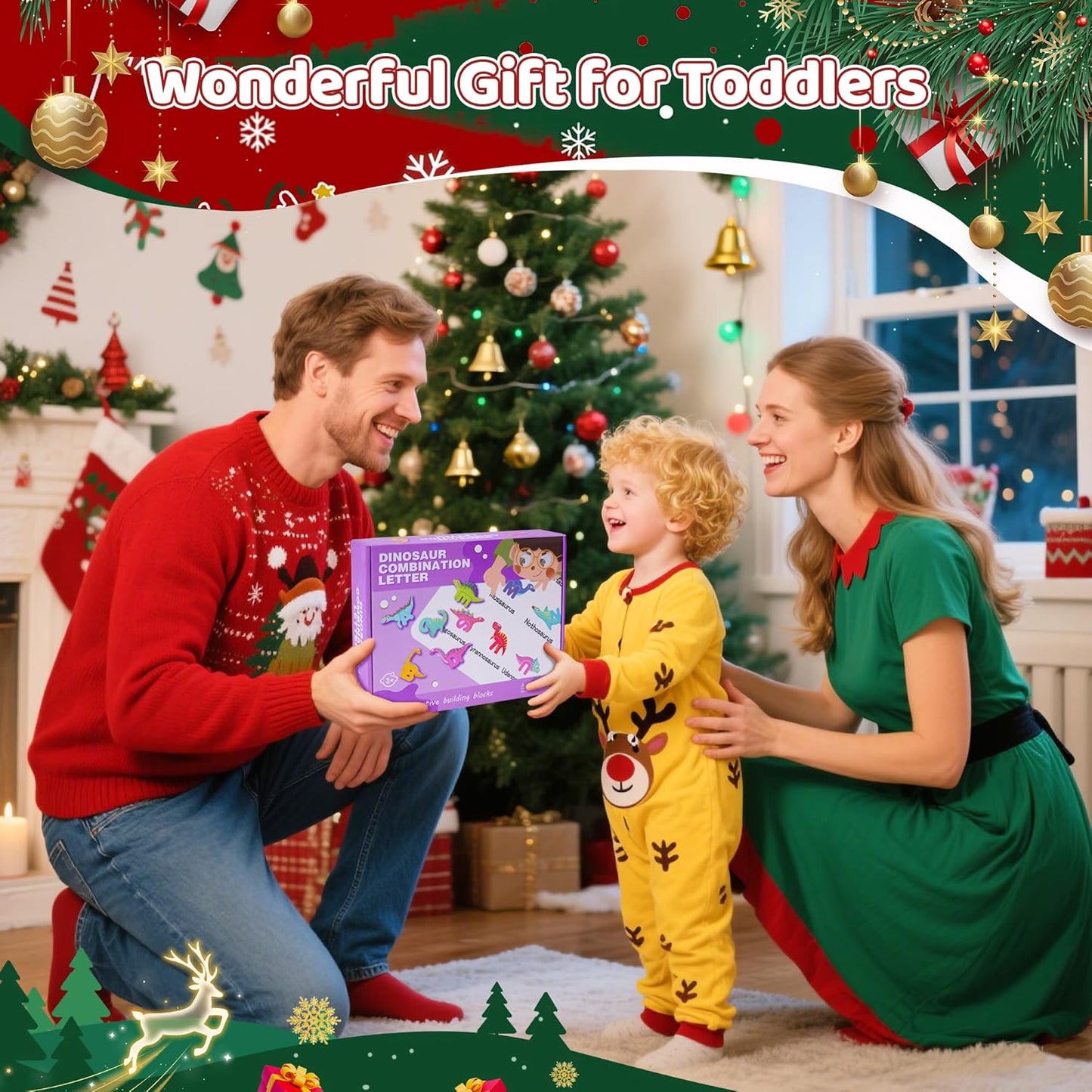 Wooden Toddler Puzzles, Montessori Toys ABC Alphabet Puzzle for Kids Ages 3-5, Cute Animal Shape Letters Matching Game, Preschool Learning Educational Toys Gift for Girls Boys 3 4 5 Years Old