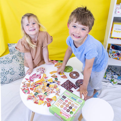 Junior Learning Food Fractions - Learn Fractions The Yummy Way, Multi