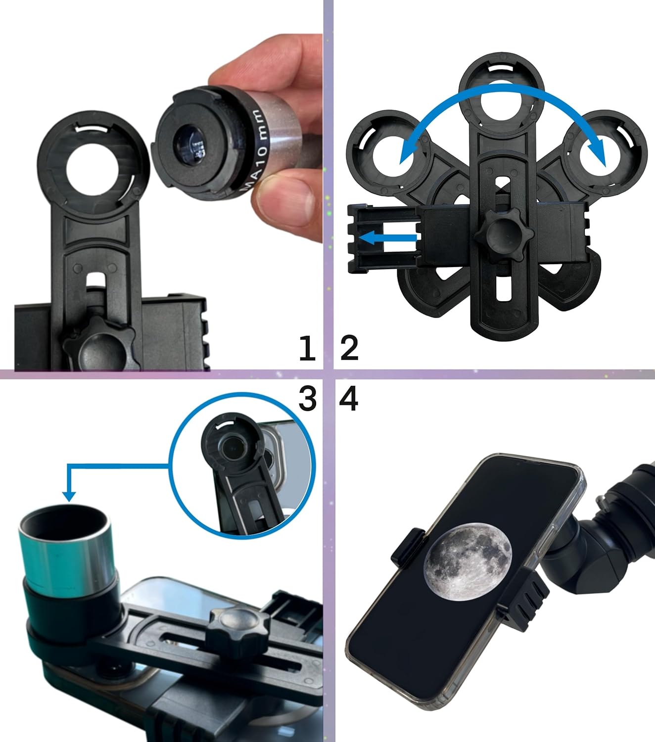 SpectrumOI Telescope for Kids, Telescope for Adults Astronomy Gifts for Kids 8-12 - Premium Refractor 70mm Aperture with Carry Bag and Phone Holder