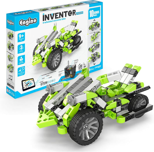 ENGINO- Inventor STEM Toys, Robotorized GinoBot, Construction Toys for Kids 9+, STEM Building Toys, STEM Projects, Gifts for Boys & Girls
