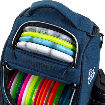 Dynamic Discs Trooper Disc Golf Bag | Large Frisbee Bags with 18+ Discs Capacity | Lightweight & Durable Backpack | Great Gifts or Disc Golf Accessories for Men | Ideal for Beginners & Pro Players