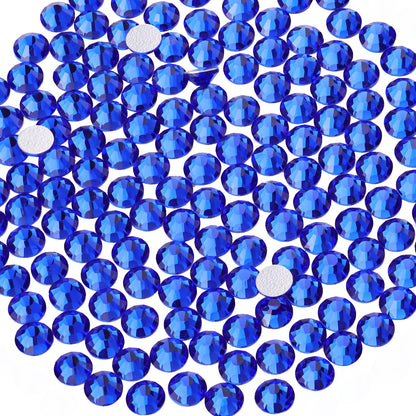 5000PCS SS6/2mm Glass Crystal Rhinestones (Clear), Bedazzling Flatback Rhinestones for Crafting DIY Crafts Nail Art Makeup Decoration, Gems Diamond Charms for Tumbler Shoes Clothing Mug