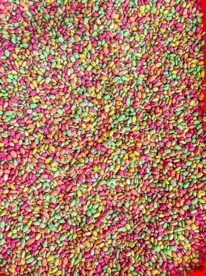 Fall Themed Sensory Beans - Colorful Sensory Bin Filler - 4 Cups
