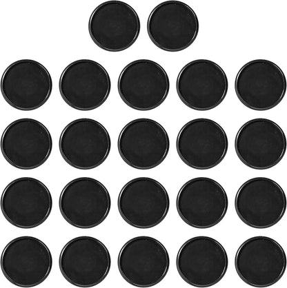 Levenger Circa Discs Binder Rings for Discbound Notebooks System, 22 Pack, Black, 2-Inch