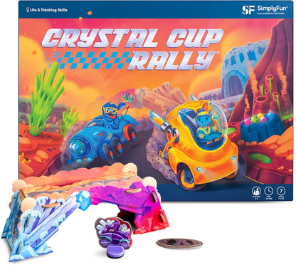 SimplyFun Arctic Riders - Educational & Fun Math Games for Kids - Practice Upper Level Addition & Subtraction Skills for Kids 7 & Up - 2 to 4 Players
