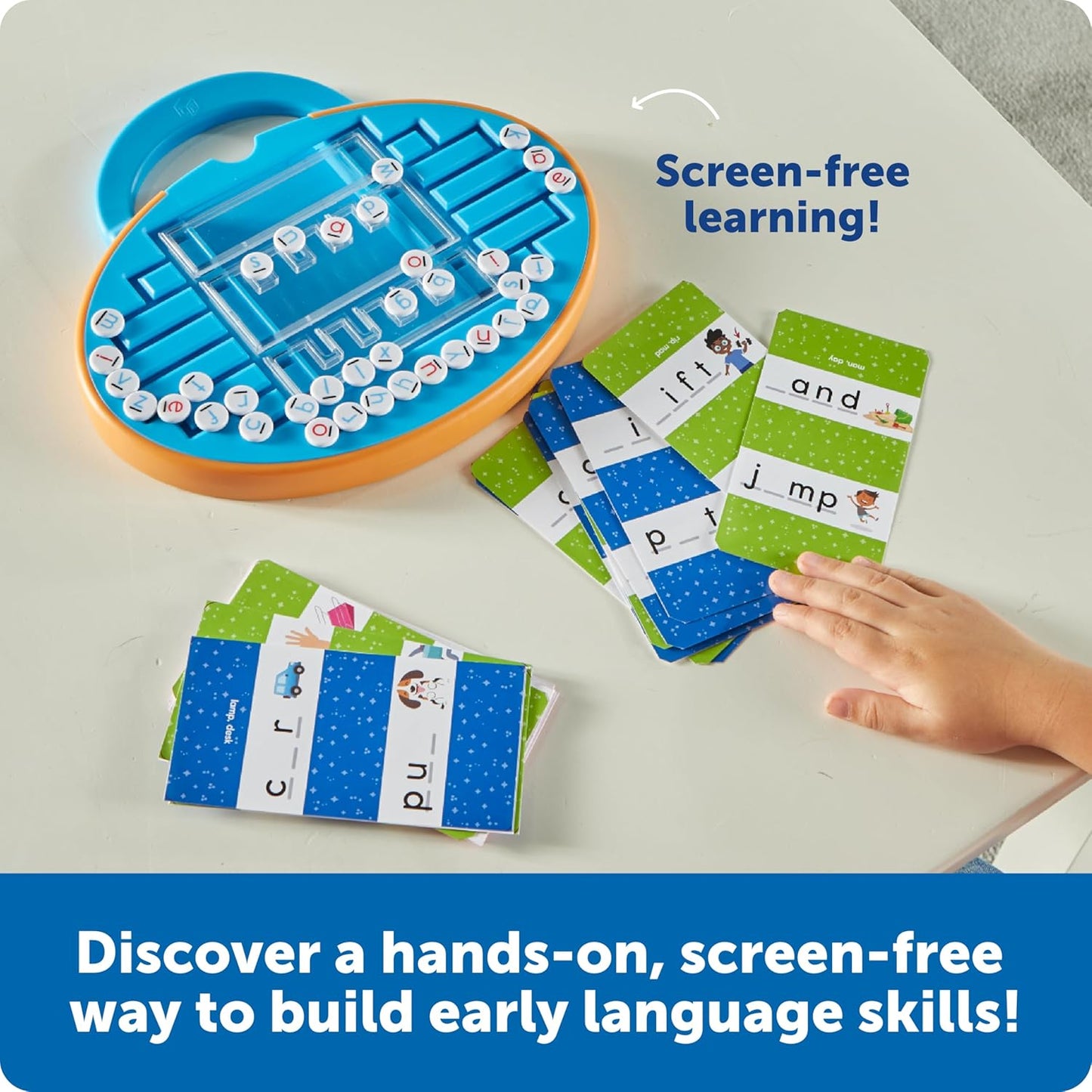 Learning Resources Skill Builders Spelling Maze, Learn to Read, Alphabet Flash Cards, Word Sequence Board Game, Classroom Must Haves, Kids Toys, Birthday Gift