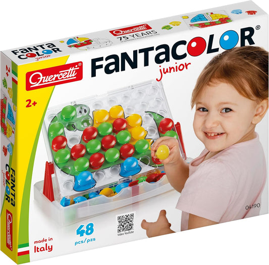 Quercetti Fantacolor Junior Mosaic Pegboard Set