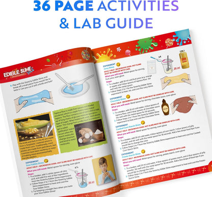 Playz Edible Candy Making Science Kit for Kids Ages 8-12 Years Old - Food Science Chemistry Kid Science Kit with 40 Experiments to Make Your Own Chocolates, Educational Science Kits for Boy & Girls