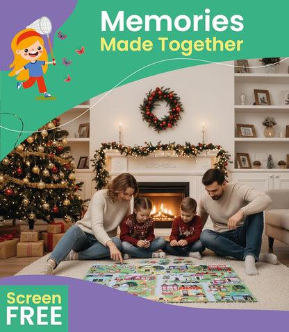 Floor Puzzles for Kids Ages 3-5 4-6 Educational 48 Piece Farm Animals with 2 Giant Coloring Posters Preschool Learning Toy Tractors Tools Barnyard Animals Screen Free Family Playtime