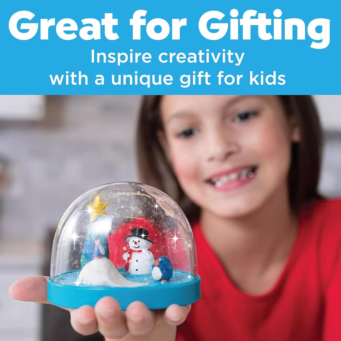 Creativity for Kids Make Your Own Water Globes: Magical Unicorns - Create 2 Snow Globe Unicorn Toys, Arts and Crafts and Girls Toys, Unicorn Gifts for Girls (Ages 6+)