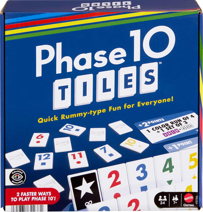 Mattel Games Phase 10 Card Game with 108 Cards, Makes a Great Gift for Kids, Family or Adult Game Night, Ages 7 Years and Older (Amazon Exclusive)