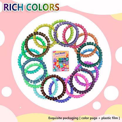 LIS HEGENSA Pony Beads Bulk,Kandi Kit for Necklace Jewelry Making Hair Braiding,Bracelets Making Kits,Hair Bead,Bracelet Beads,Plastic Bead for Crafts Braids Girls (12 Color,900PCS)