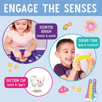 Creativity for Kids Sensory On The Go: Farmers Market - Preschool and Toddler Learning Sensory Kit, Sensory Bin Toddler Activities for Ages 3-5+