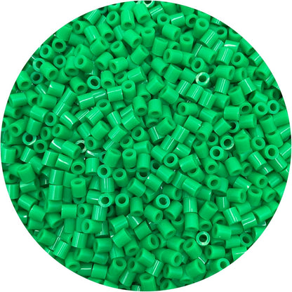 OEEKOI 5500Pcs Fuse Beads - 5mm Bulk Melting Beads for Crafts, Ideal for Christmas Birthday Gifts,Clear