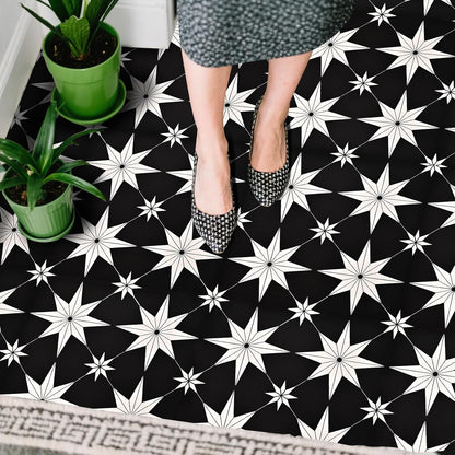 Peel and Stick Floor Tiles, Vinyl Flooring Waterproof for Bathroom Kitchen Bedrooms Living Room Fireplace Wall RV (10, White, 11.8" x 11.8")