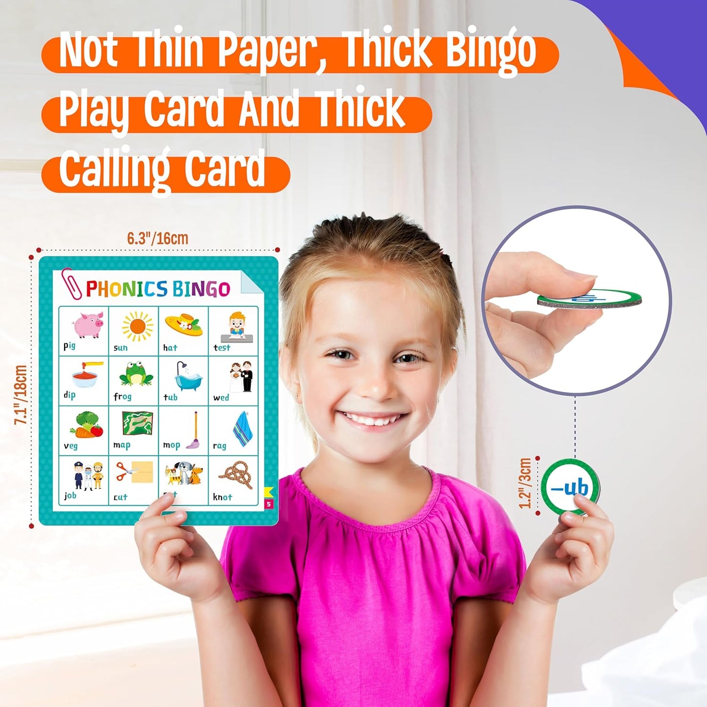 SpriteGru Multiplication & Division Bingo Game, 480 Math Problems, 2 Educational Math Board Game for Kindergarten and Preschool Kids 4-8, Perfect for Classroom & At Home (Up to 25 Players)