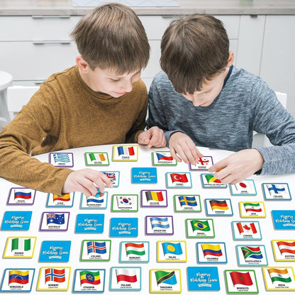 gisgfim 100 PCS Memory Matching Game Famous Paintings Concentration Memory Card for Adults Learning Educational Game A Fun & Fast Artworks Theme Matching Games