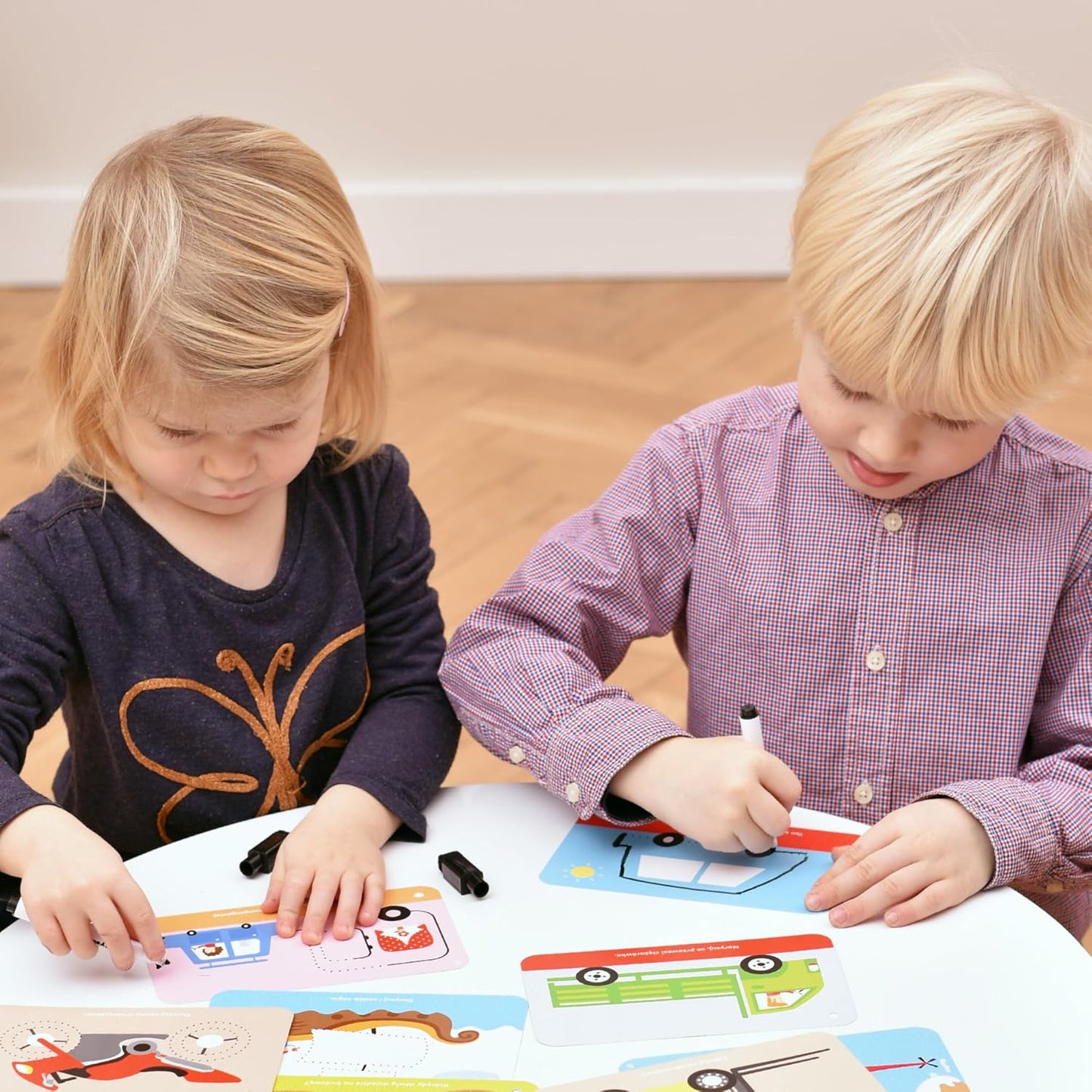 Let’s Write and Wipe Preschool Learning Activities - Letters - 56 Pages of Creative Tasks on Dry-Erase Cards with Marker Promote Early Learning Basics, ABCs and Motor Skills, for kids ages 3-5 years