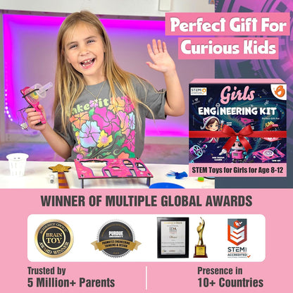 Butterfly EduFields 30in1 STEM Kits for Kids Age 8-10-12 | STEM Toys for Ages 8-13 | Electricity & Magnetism | Science Project Kit for Boys & Girls Aged 8-10-12-14 | Best Educational Birthday Gift
