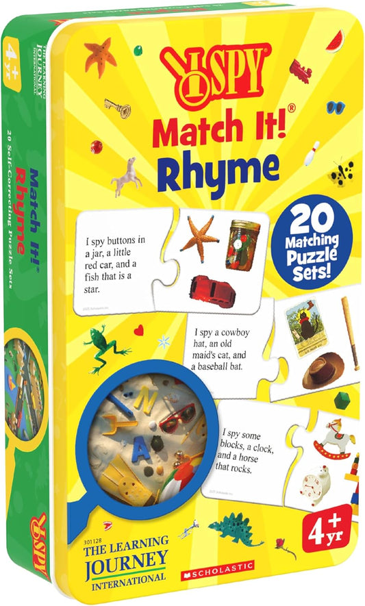 I Spy - Match It! Tin - Rhyme (New)