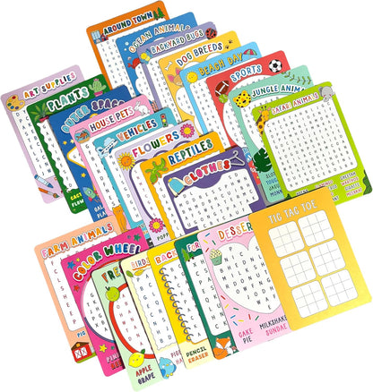 OOLY Connect the Dots Activity Cards for Kids - 24 Connect the Dots Cards with Bonus Tic Tac Toe, Screen-Free Travel Activity, Ages 4+