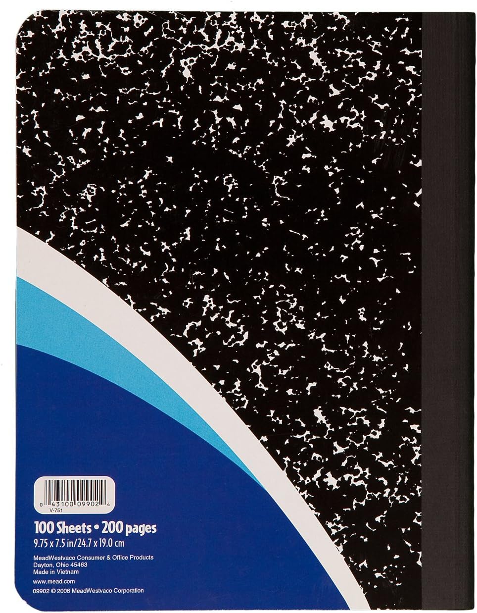 Mead Learn to Letter Writing Tablet, Handwriting Practice Pad Grades PK-1, 10" x 8", Solid & Dotted Raised Ruling, 40 Sheets, 4 Pack (480018)