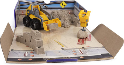 Kinetic Sand, Dig N' Demolish Playset with 1lb Play Sand & Toy Truck, Sensory Toys for Kids Ages 5 and up