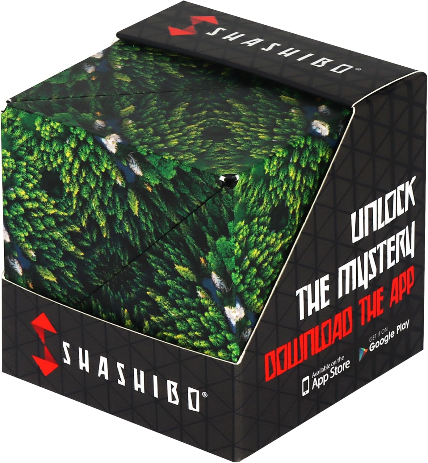 Shashibo Shape Shifting Box - Award-Winning STEM Fidget Toy with Ultra Strong Magnets - Puzzle Cube Transforms Into 100+ Shapes, Perfect Sensory Gift for Kids, Teens, and Adults (Artic)