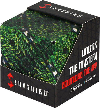 Shashibo Shape Shifting Box - Award-Winning STEM Fidget Toy with Ultra Strong Magnets - Puzzle Cube Transforms Into 100+ Shapes, Perfect Sensory Gift for Kids, Teens, and Adults (Artic)