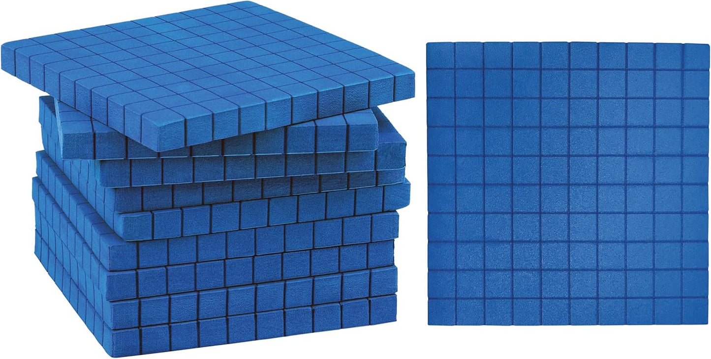 Teacher Created Resources Foam Base Ten, Hundreds Flats (20713)