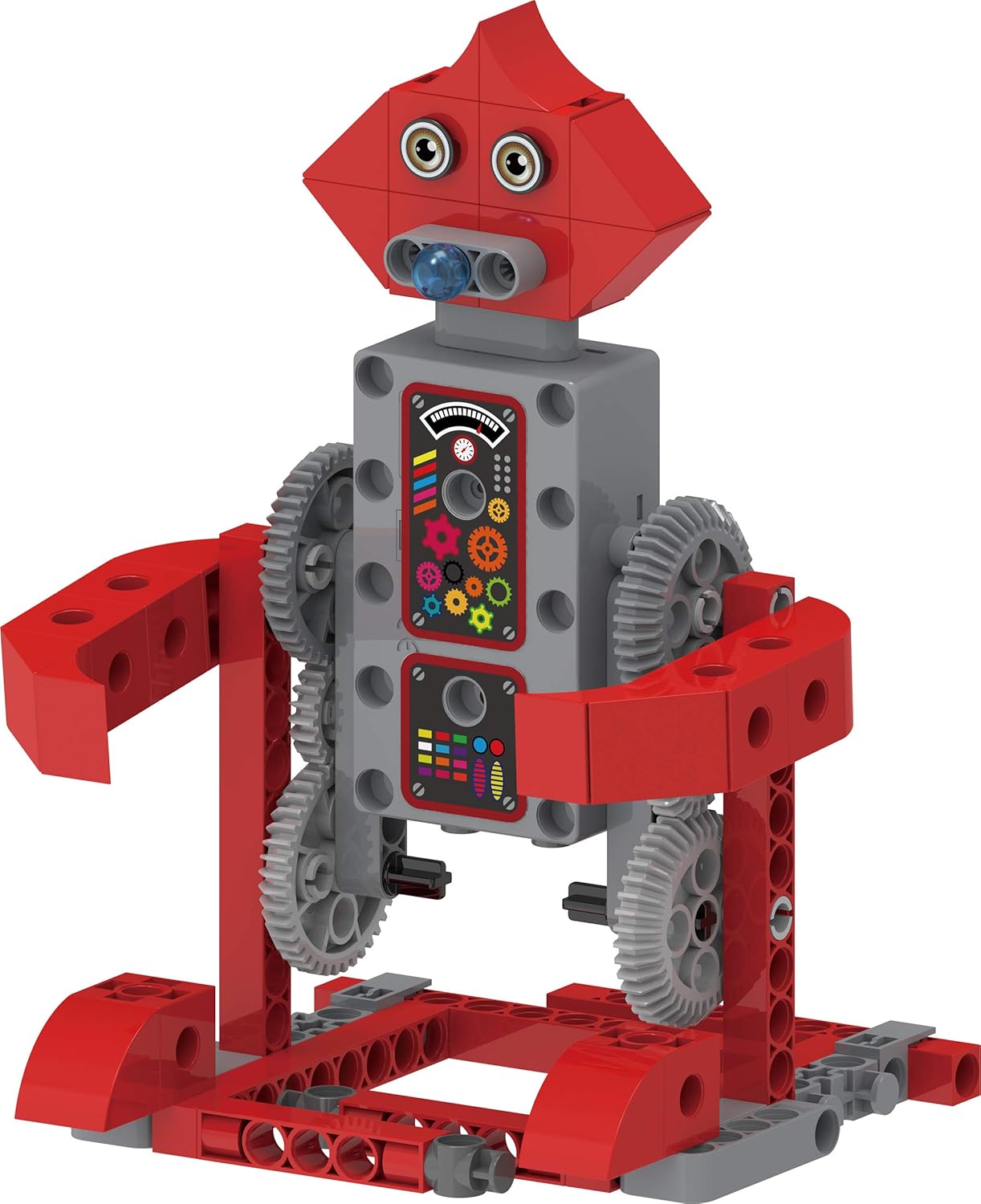 Thames & Kosmos Kids First Robot Pet Shop: Owls, French Bulldogs, Sloths & More! STEM Experiment Kit for Young Engineers | Build 8 Motorized Robots of Cute Animals | Play & Learn with Storybook Manual