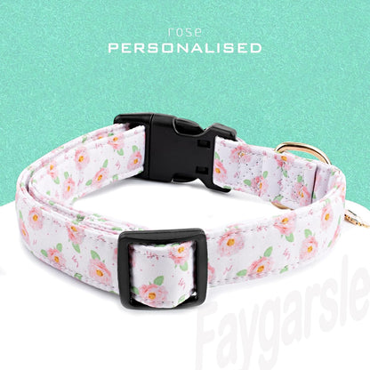Faygarsle Dog Collar for Small Medium Large Dogs Colorful Puppy Collars for Female Dogs Toy Building Blocks Patterned Pet Collars for Summer Spring Wedding Puppy Girl Dog Collar M
