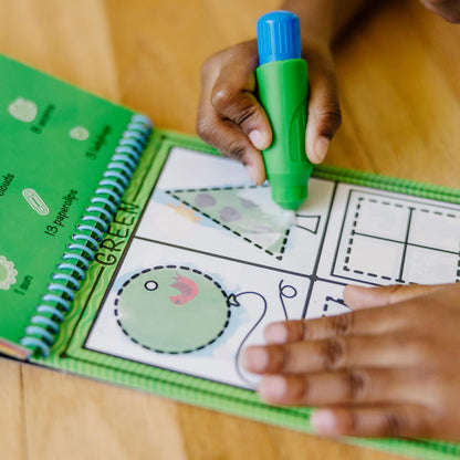 Melissa & Doug On The Go Water Wow! Mess Free Coloring Book, Reusable Water-Reveal Activity Pad, Alphabet, Travel Toys, Party Favors, for Toddlers & Kids Ages 3+ - FSC Certified