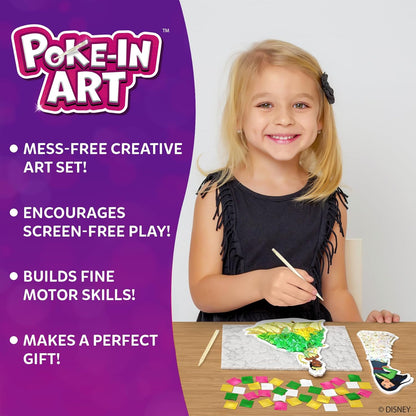 Skillmatics Poke-in Art - Magical Unicorn Dream Decor, Mess-Free Fun for Kids, DIY Wood Craft Kits, Screen-Free Activity, Gifts for Ages 4, 5, 6, 7, 8, 9