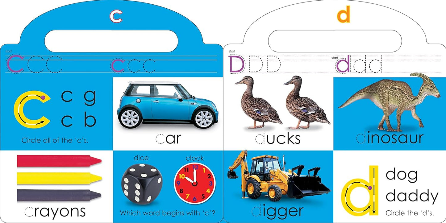 Wipe Clean: Letters: An Introduction to Writing the ABCs with Activities To Do Again and Again! (Wipe Clean Learning Books)