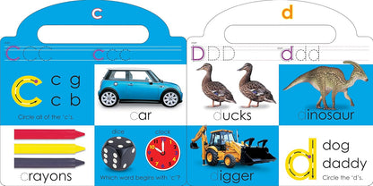 Wipe Clean: Letters: An Introduction to Writing the ABCs with Activities To Do Again and Again! (Wipe Clean Learning Books)